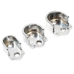 Support mural en alliage de zinc pour tringle de penderie, non amovible, accessoire de quincaillerie - Product Image 1