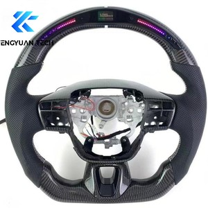Volante de Coche Personalizado de Cuero y Fibra de Carbono Forjada para <span class=keywords><strong>Toyota</strong></span> Camry Highlander <span class=keywords><strong>2023</strong></span> 2024 2025 2026 - Product Image 2