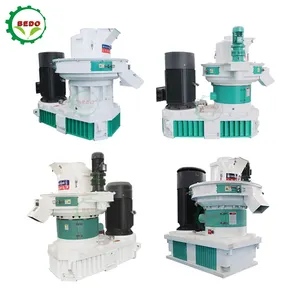 New High Capacity Wood Pellet Making Machine Low Maintenance Cost for Home Use and Farms Processes Biomass Wood Sawdust