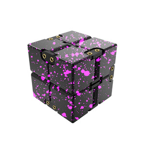 Siêu Bền Phiên Bản Mới Ma Thuật <span class=keywords><strong>Cube</strong></span> Cảm Giác Thần Động đậy Ngón Tay Đồ Chơi Cho Căng Thẳng Và Lo Lẫn Cứu Trợ Cho Bé Trai Cô Gái Làm Của Kim Loại - Product Image 5