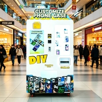 Équipement de production et de vente d'accessoires mobiles personnalisés intelligents, distributeur automatique de coques de téléphone