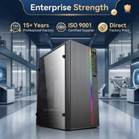 Boîtier PC OEM 2023, vente chaude, populaire en usine, boîtier de bureau ITX/micro, cabinet PC gaming, pièces en tôle pour PC
