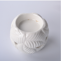 Cadeaux décoratifs pour la maison Aroma Essential Warmer Aromatic Fragrance lampe pour parfum Wax Melt Burners Tealight holder Brûleur à huile en céramique