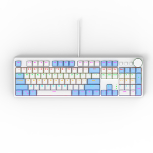 Factory Direct Blue Switch Custom Keycap Computer Gaming USB Wired RGB Light Led Mechanical <b>Keyboard</b> - Product Image 2