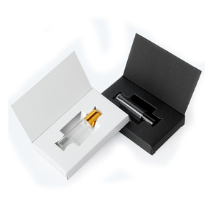 Emballage cadeau d'huile de parfum de luxe <span class=keywords><strong>Victoria</strong></span> <span class=keywords><strong>Secret</strong></span> Boîtes en papier recyclé avec revêtement UV Sérum de soin de la peau avec lèvre en verre chaud - Product Image 1