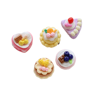 Juguete <span class=keywords><strong>de</strong></span> simulación <span class=keywords><strong>de</strong></span> comida: Pastel en forma <span class=keywords><strong>de</strong></span> corazón, accesorios <span class=keywords><strong>de</strong></span> pegamento DIY al por mayor, llavero, cadena para teléfono móvil (precio <span class=keywords><strong>de</strong></span> <span class=keywords><strong>lista</strong></span>) - Product Image 2