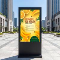 AIYOS - Señalización Digital Interactiva Robusta para Exteriores, Pantalla Táctil de Alto Brillo, Resistente al Agua IP65