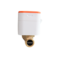 Compteur d'eau à ultrasons à contrôle de vanne DN20 R250 IP68 Compteur d'eau numérique prépayé 4G-Cat.1 Fabricant de compteurs d'eau intelligents sans fil