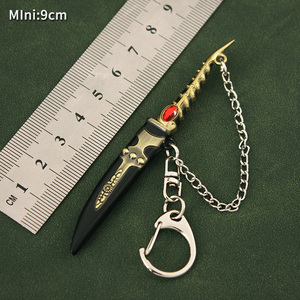 All'ingrosso TikTok prodotto popolare 9cm Mini gioco <span class=keywords><strong>di</strong></span> metallo <span class=keywords><strong>di</strong></span> spada - Product Image 4