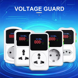 ZHNL UK EU customed standard condizionatore d'aria regolatori elettrici regolabile sopra sotto la protezione di tensione con Display digitale - Product Image 1