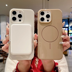 Cho TPU Silicone Từ Chống Sốc Ins Phong Cách Bảo Vệ Trường Hợp Đối Với 16 Pro Max Với Điện Thoại Grip - Product Image 6