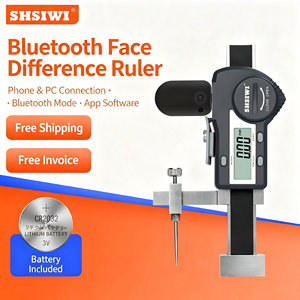 Digital <b>Gap</b> Gauge Electronic Height Difference Meter Stainless Steel Flush Pin Gauge 0-20mm - Product Image 2