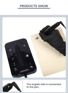 ワイヤレスデジタルLCDタッチスクリーンパーマネントメイクアップマシンMicropigmentation Demographic Eyebrow <span class=keywords><strong>Tattoo</strong></span> <span class=keywords><strong>Machine</strong></span> kits - Product Image 3