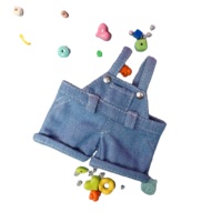 NINI pour la série Fantasy : Ensemble de vêtements pour poupées, chemises et hauts rayés, tenue de tous les jours pour monstres miniatures de 15 cm en tissu