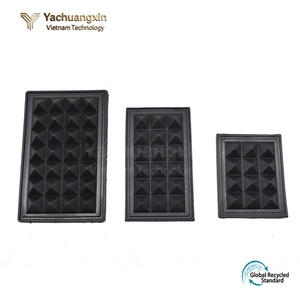 Plaque de protection inférieure réglable en plastique robuste de 1 pouce avec protection en caoutchouc pour sacs de voyage - Product Image 6