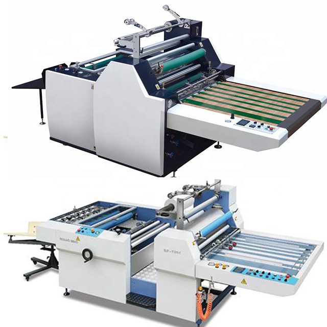 Machine de laminage de film plastique bpp thermofusible, pour plastification de papier pré-revêtue, Machine de revêtement de film thermique