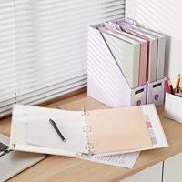 Escuela mini tela PU cuero tela receta Libro 3 6 anillo tarjeta índice boda folio documento organizador vida carpeta con cremallera