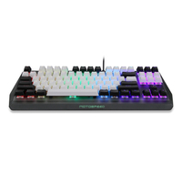 Clavier gamer Motospeed CK73, clavier mécanique filaire multimédia TKL, 87 touches, clavier hotswap, clavier de jeu