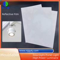 GY Film blanc PET haute qualité réfléchissant pour lumières LED avec film de plaque de lumière de diffusion réfléchissante LGP PET utilisé téléphones mobiles