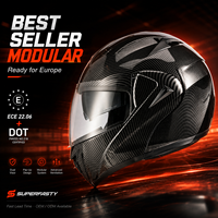 Casque de moto modulaire en ABS léger de haute qualité, personnalisable, homologué ECE 2206, fourni par l'usine pour hommes, femmes et enfants