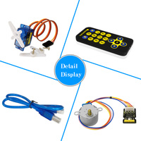 Kit Educativo de Programación Electrónica Avanzada Keyestudio, Kit de Iniciación con Sensores OEM, Sin Placa para Arduino