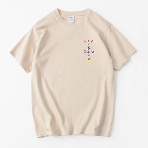 Rapper <span class=keywords><strong>Cactus</strong></span> <span class=keywords><strong>Jack</strong></span> Rainbow T-shirt con stampa alfabetica Hip Hop qualità cotone maniche corte uomo donna top oversize - Product Image 5