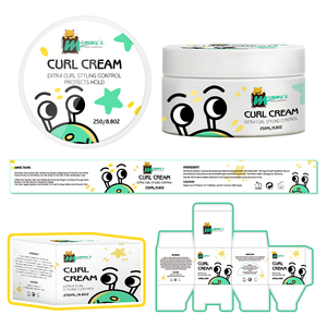 Il piccolo mostro di mamma per bambini e ragazze che fanno festa per arricciare definisce il burro di karité senza permesso migliora i riccioli aggiunge una crema per capelli ricciolente - Product Image 4