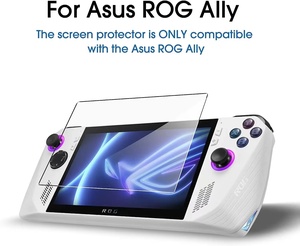 Pour Asus ROG Ally <span class=keywords><strong>2023</strong></span> nouveau protecteur d'écran de jeu 2.5D 0.3mm verre trempé transparent pleine colle - Product Image 2
