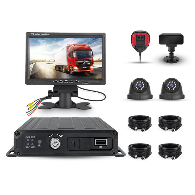 1080p Camera AI Mobile Dvr 4ch Kit Car Bus CCTV 4g Gps Mobile Dvr ADAS DMS GPS BD GLONASS Vehicle Blackbox Dvr Night Vision MDVR