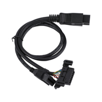 Factory Price OBD2 OBDII OBD 24V F to M Connector Y Cable Harness for Code Reader