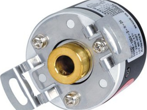 โรตารี่เอนโค้ดเดอร์รุ่น E40H8-2000-6-L-5 ของแท้ ขนาด 2000 8 มม. แกนกลวง 5VDC พร้อมสายสัญญาณเอาต์พุต - Product Image 1