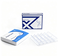 Maßgefertigtes PET-Blister-Tray und Papierbox-Set für 3ml 5ml 10ml Glasfläschchen Kosmetik- und Parfümverpackung