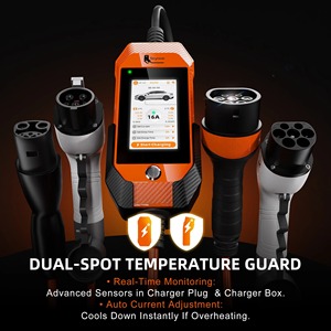 Cargador Portátil para Vehículos Eléctricos Feyree, 3.5kW, 1 Fase, Pantalla Táctil Inteligente de 4.3 Pulgadas con Actualizaciones OTA Inteligentes - Product Image 3