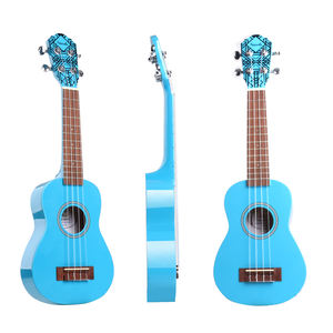 <span class=keywords><strong>Ukelele</strong></span> Soprano de Madera Real para Principiantes, Instrumento Musical al por Mayor, Regalo de Navidad, Guitarra Infantil - Product Image 2