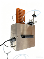 Machine de remplissage semi-automatique en acier inoxydable pour film d'emballage en sachet 0,1 ml, 220V/110V, facile à utiliser, pour huile alimentaire et huile de lubrification pour ongles