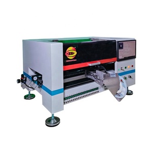 Mini Máy tính để bàn tự động 4 đầu Chọn nơi SMT máy <span class=keywords><strong>Led</strong></span> Chip mounter SMD máy móc sản xuất điện tử - Product Image 3