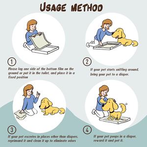 Tapis d'entraînement jetable pour chien 60*90 cm – Matériau doux, prix compétitif usine, échantillon gratuit, tapis pour chiot - Product Image 3