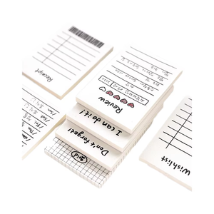 8 designs de mini blocs-notes détachables style Ins, papier quadrillé pour liste de choses à faire, pour journal, agenda, scrapbooking, école, bureau, papeterie - Product Image 1
