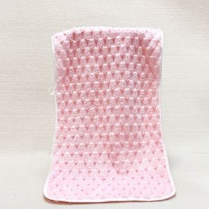 Serviette de bain en microfibre corail douce personnalisable avec logo, séchage rapide, super absorbante, épaisse, pour la maison - Product Image 2