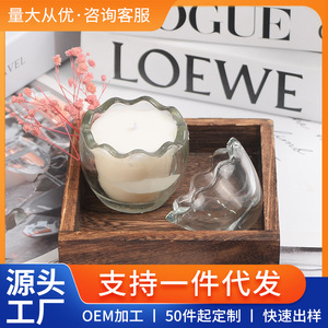 Mini Scented <b>Candle</b> Floral Soy Wax Smokeless Handmade <b>Gift</b> Travel <b>Set</b> - Product Image 5