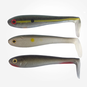 WZ FJB plástico macio oco isca peixe artificial massa isca artificial pesca macio worm plástico atacado personalizado aceitar - Product Image 5