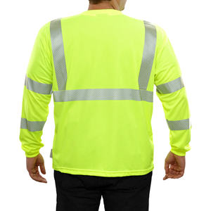 เสื้อยืดแขนยาวป้องกันไฟฟ้าสถิตย์ ESD ปลอดภัย สะท้อนแสง กันน้ำ ระบายอากาศ สำหรับงานประกอบอิเล็กทรอนิกส์ ใยนำไฟฟ้า ต่อลงดิน - Product Image 6