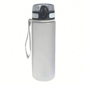 Summer Frosted <b>Plastic</b> Sports Water Bottle for Adults, 700Ml, Portable Outdoor <b>Drinking</b>, Food-Safe Reusable, Waterproof, Camping - Product Image 1