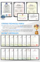 Esquema de purificación de agua eficiente para Obras Hidráulicas municipales: gran equipo integrado de purificación de agua