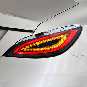 Pour Benz <span class=keywords><strong>CLS</strong></span> W218 218 220 260 320 400 2012-2017 Auto feux arrière assemblage mise à niveau LED démon yeux Style voiture feux arrière accessoires - Product Image 2