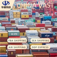 Transitaire maritime Chine-États-Unis, consolidation LCL, expédition de conteneurs FCL, livraison porte-à-porte, service de dédouanement DDP, service logistique