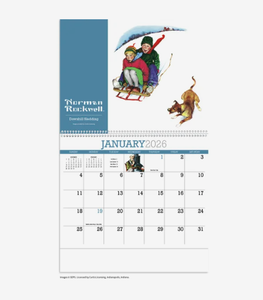 Calendarios Espirales Personalizados 2027, Diseño Americano Vintage, Logotipo Personalizado, Regalo Promocional al por Mayor - Product Image 2