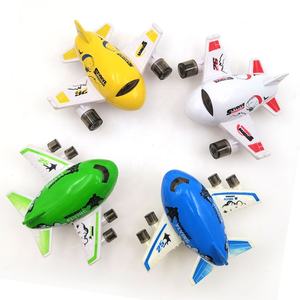 LASIVE TOYS <span class=keywords><strong>Avion</strong></span> à rétrofriction en alliage, modèle <span class=keywords><strong>de</strong></span> dessin animé, mignon, multicolore, grand format, jouet <span class=keywords><strong>de</strong></span> collection moulé sous pression <span class=keywords><strong>de</strong></span> qualité supérieure pour enfants <span class=keywords><strong>de</strong></span> 5 ans et plus - Product Image 2