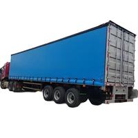 Bâche en PVC enduit, couleur personnalisée, unie, ignifuge, imperméable, pour couverture de camion extérieur