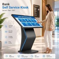 Kiosco Interactivo de Autoservicio Médico con Pantalla Táctil de 10 Puntos Android, Señalización Digital para Hospitales, Clínicas y Metro